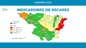 Índice de sequía febrero